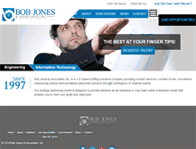 Tablet Screenshot of bjonesassociates.com